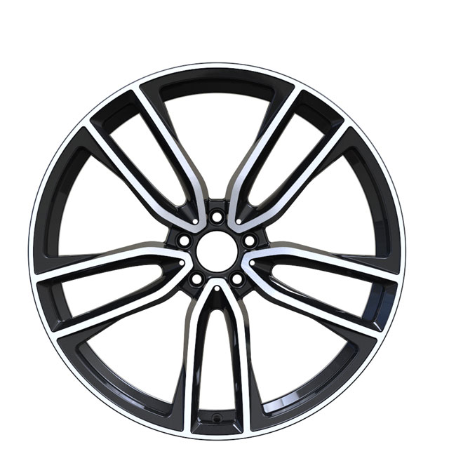 matt black car alloy wheels 18 inch rims